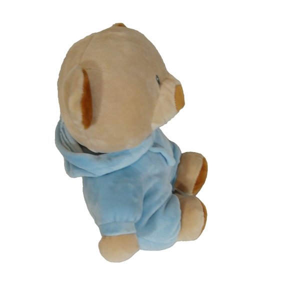 TY PLUFFIES Teddy Bear 10" Plush Stuffed Animal 2021 Handmade in China - Picture 5 of 10